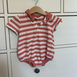 Old navy polo bubble romper size 3-6 months